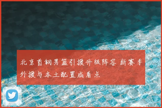 北京首钢男篮引援升级阵容 新赛季外援与本土配置成看点